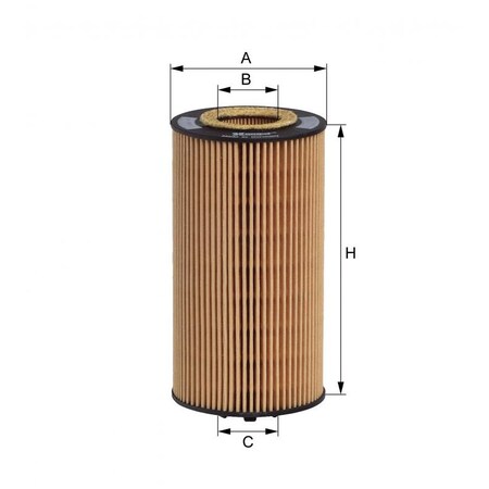 Hengst Oil Filter, E355H01D109 E355H01D109